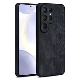 AZNS Til Samsung Galaxy S25 Ultra Cover Beskyttende PU Læderbetrukket TPU Telefoncover