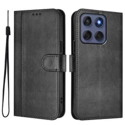 Motorola Edge 60 5G / 60 Fusion 5G Suojakotelot Lompakko Teline Retrokuvio Nahkainen