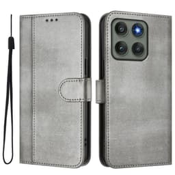 For Motorola Edge 60 Pro 5G Deksel Lommebokstativ Retrotekstur