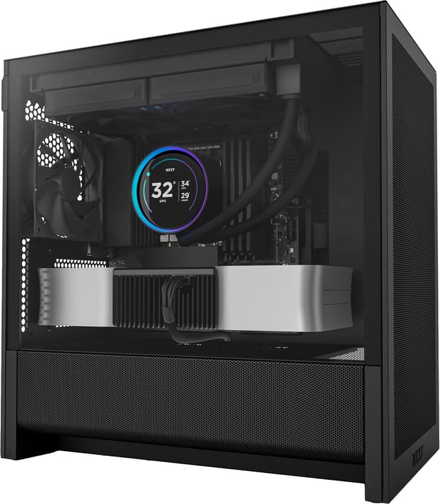 NZXT H3 Flow 2025 PC-chassi (svart)