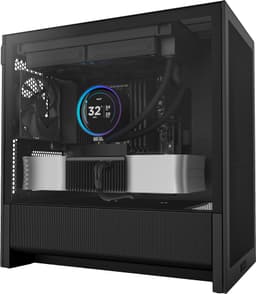NZXT H3 Flow 2025 PC-kabinett (sort)