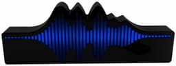 Fizz Creations Sound Wave logo USB-lampe