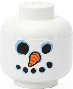 LEGO pieni säilytyslaatikko (Snowman Head)