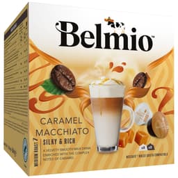 Belmio Caramel Macchiato kaffekapsler for Dolce Gusto (8x2 pakning)