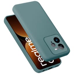 Realme GT7 Skal Fodral Case Cover (grön)