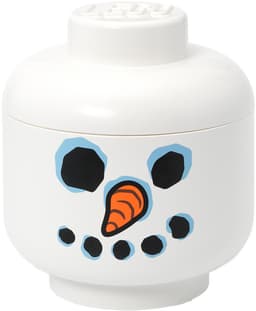 LEGO suuri säilytyslaatikko (Snowman Head)
