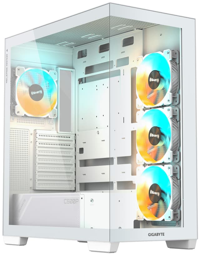 Gigabyte C500 Panoramic PC-chassi (stealth ice)