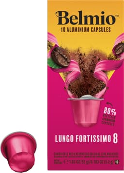 Belmio Lungo Fortissimo kaffekapsler til Nespresso (10 stk.)