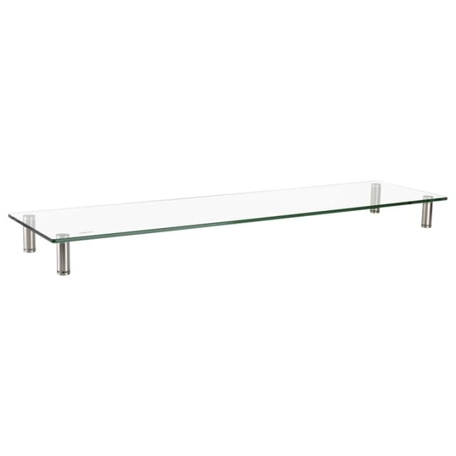 LogiLink Monitorställ i glas/metall 1 m