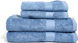 Queen Anne Frotté Dala blå 90x150cm