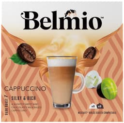 Belmio Cappuccino kaffekapsler for Dolce Gusto (8x2 pakning)