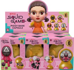 YuMe Piggy Bank Capsule Squid Game figur (blind box)