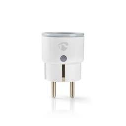 Nedis SmartLife Älypistorasia | Wi-Fi | IP21 | Virtamittari | 2500 W | Maadoitettu virtaliitin / Tyyppi F (CEE 7/7) | -10 - 40 °C | Android™ / IOS | Valkoinen | 1 kpl