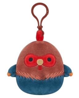 Squishmallows Asst 9 cm P15 Clip On - Brun og blå hane