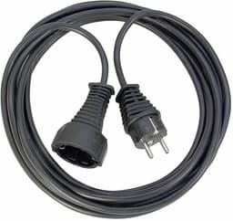 Brennenstuhl jordet forlængerkabel, CEE 7/7 til rack CEE 7/4(Schuko),