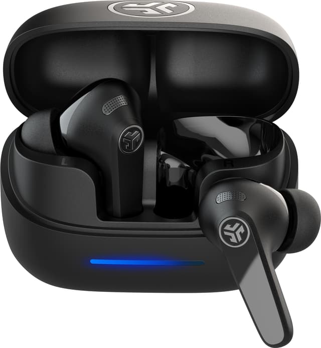 JLab JBuds Pods ANC trådlösa in-ear-hörlurar (svarta)