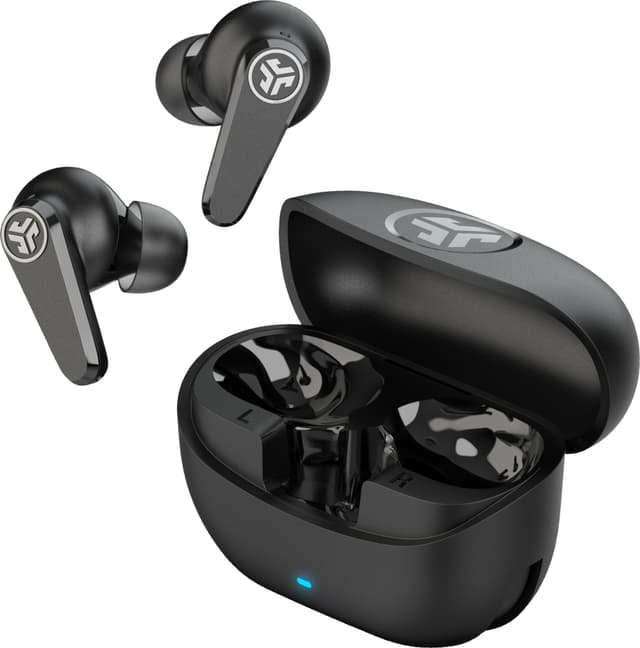 JLab Go Pods ANC trådlösa in-ear-hörlurar (svarta)