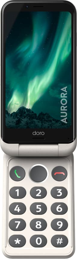 Doro Aurora A21 älypuhelin 4/64 GB (luunvalkoinen)