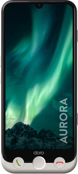 Doro Aurora A31 älypuhelin 6/128 GB (luunvalkoinen)