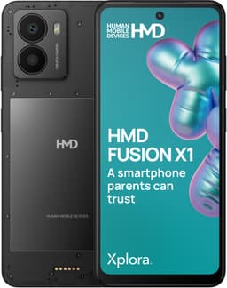 HMD Fusion X1 smarttelefon 6/128GB (sort)