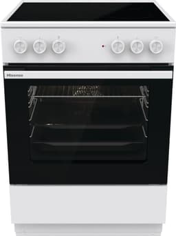 Hisense Keramisk komfyr H2CC8615WG (60cm)