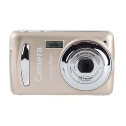 1080P, 16 MP Kompakt Digitalkamera med 2,4-Tums Skärm - 32GB Guld