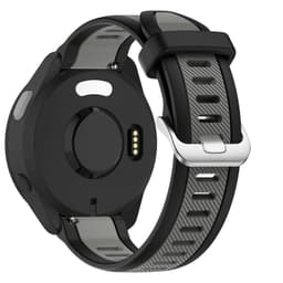 Silikonirannekello Garmin-älykelloille Musta 22 mm