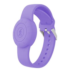Silikonfodral för Apple AirTag Loop (Lång) Lila