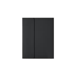 Slank beskyttelsesetui med touchpad-tastatur til iPad Sort hvid iPad Mini 6/7 8,3 tommer 2021