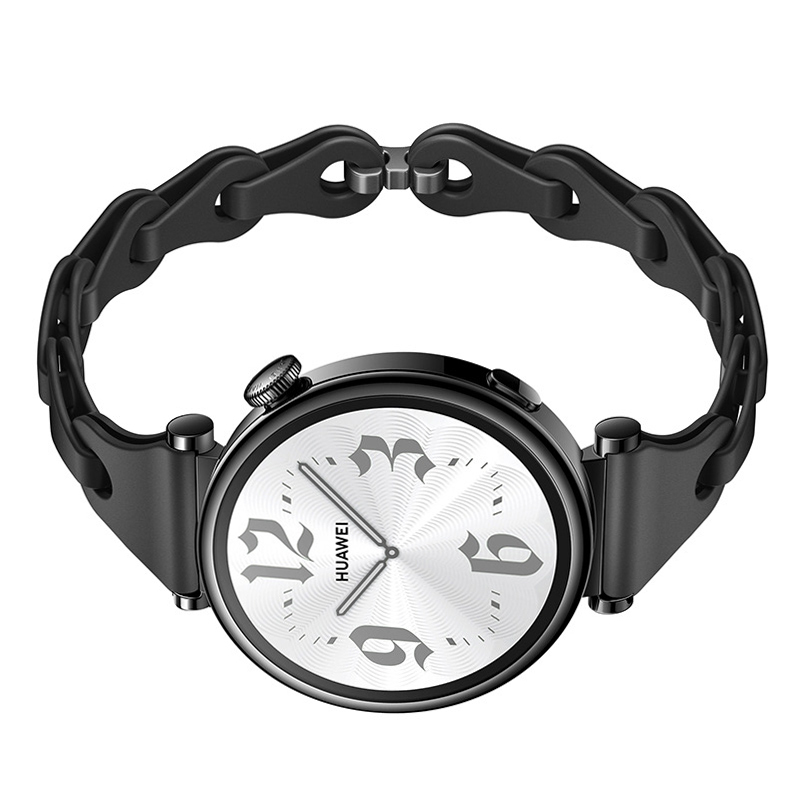 Silikonarmband för Huawei GT5/4 - 18mm Svart