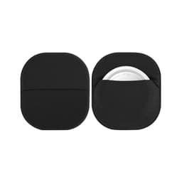 Stilig beskyttelsesetui i Lycra-stoff for Apple AirTags Sort