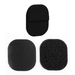 AirTag-holder med klæbemiddel og velcro Sort