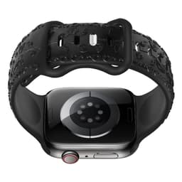 Silikonreim til Apple Watch Sort 22 mm