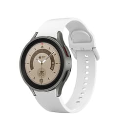 Silikonreim til Samsung Galaxy Watch 5 - (40/44/45 mm Pro) Hvit