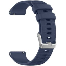 Silikone urrem med gittermønster til Samsung Watch 4 Mørkeblå XL