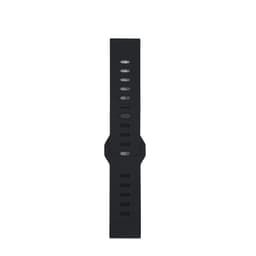 Silikone urrem - 22mm Sort