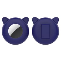 Silikonebeskyttelsesetui til Apple AirTag Sort