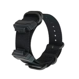 Casio G-SHOCK NATO GA110/DW5600 Nylon klockarmband Svart