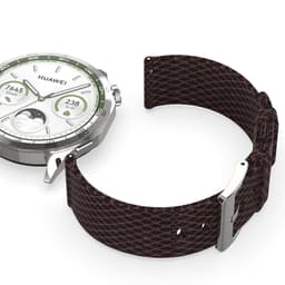 Huawei GT5/GT4 Denim Canvas Woven Nylon klokkereim Sort 20 mm