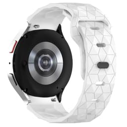 Galaxy Watch6/5/4 silikonreim Hvit