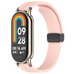 Magnetisk silikon klokkerem, 12 mm Rosa