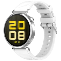 Silikonklokkerem til Huawei GT5 Pro 42mm - Svart Hvit