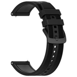 Silikoniranneke 22 mm Huawei Watch GT4 -kellolle Musta