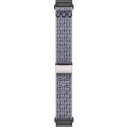 Hurtigutløsende nylonklokkerem for Garmin Fenix 8/567Xpro Grå 20 mm