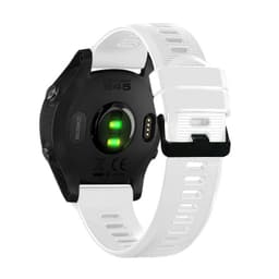 Silikoninen kellon ranneke Garmin Forerunner 945/935/955/Fenix 7 -kelloon Valkoinen