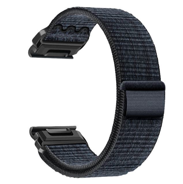 Klockarmband kompatibelt med Garmin Fenix 8/567X Pro Bands - Breathable Nylon Quick Release Watch Straps 26 mm