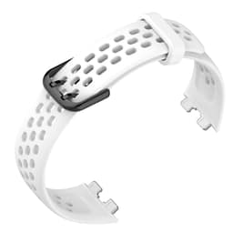 Silikoninen kellonranneke Huawei Band 8/9:lle Valkoinen