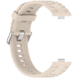 Silikon klokkerem til Huawei Fit 4 Pro Hvit