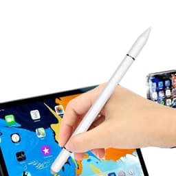 3-i-1 kapasitiv Stylus Magnetic kompatibel med Apple/Huawei/Xiaomi/Samsung Hvit