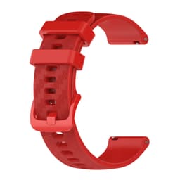 Silikone urrem til Garmin Vivoactive 4/3/Venu Rød 22 mm